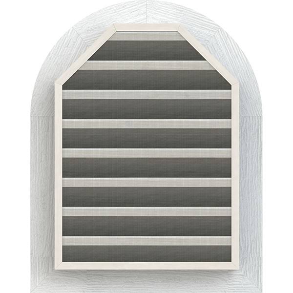Round Top Gable Vent F7865