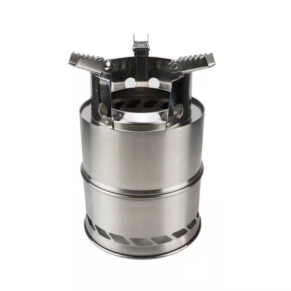 Outdoor Furnace Windproof Stainless Steel Portable Wood Stoves M5396