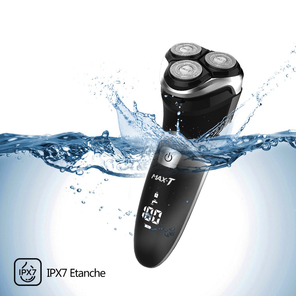 Electric Shaver Razor with Pop Up Trimmer, IPX7 Waterproof, Pack of 2 I956236