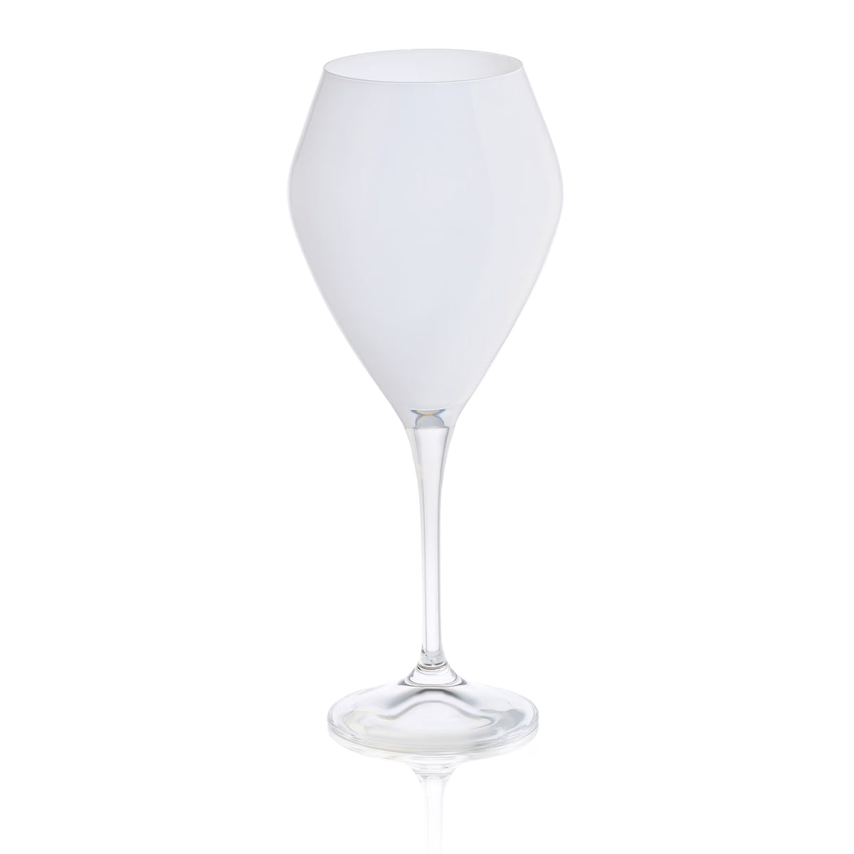 Set Of Six White Wine Glasses X34589