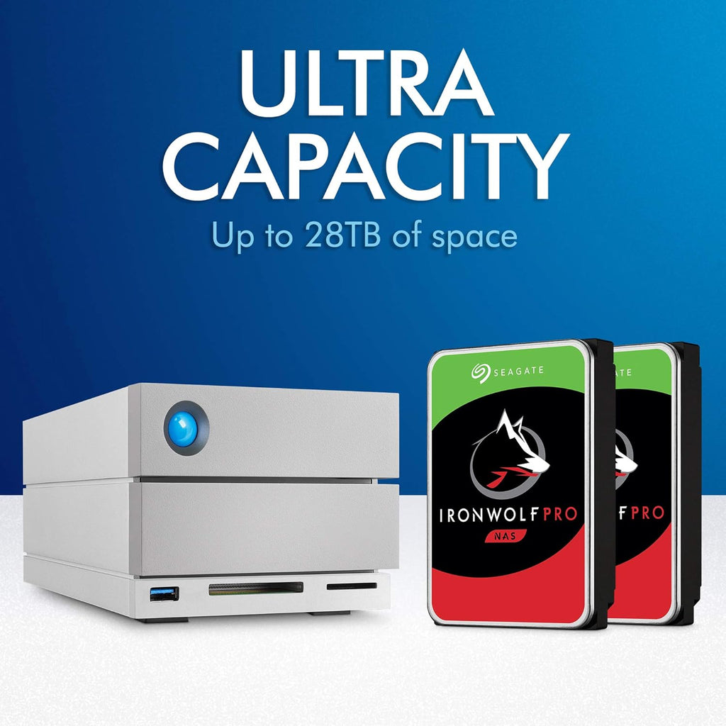 8TB External RAID Hard Drive HDD with Thunderbolt 3 USB-C USB 3.0 D7694
