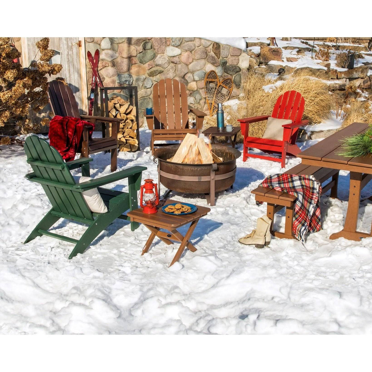 Slate Grey Adirondack Chair O319463