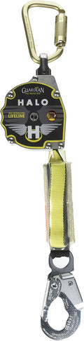 11 ft. Nylon Webbing with Carbineer, Swivel Top, Steel Snap Hook M984406