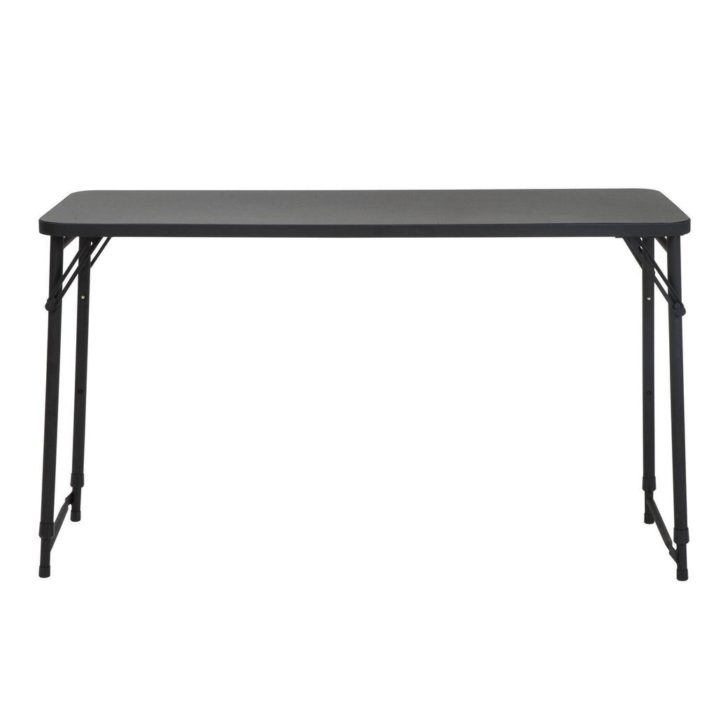 Adjustable Height PVC Top Table Black B211