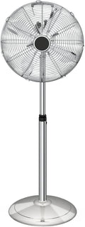 Metal Pedestal Fan, Quiet Oscillating Standing Fan with Height Adjustable G409