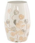 White Drum Table T8173