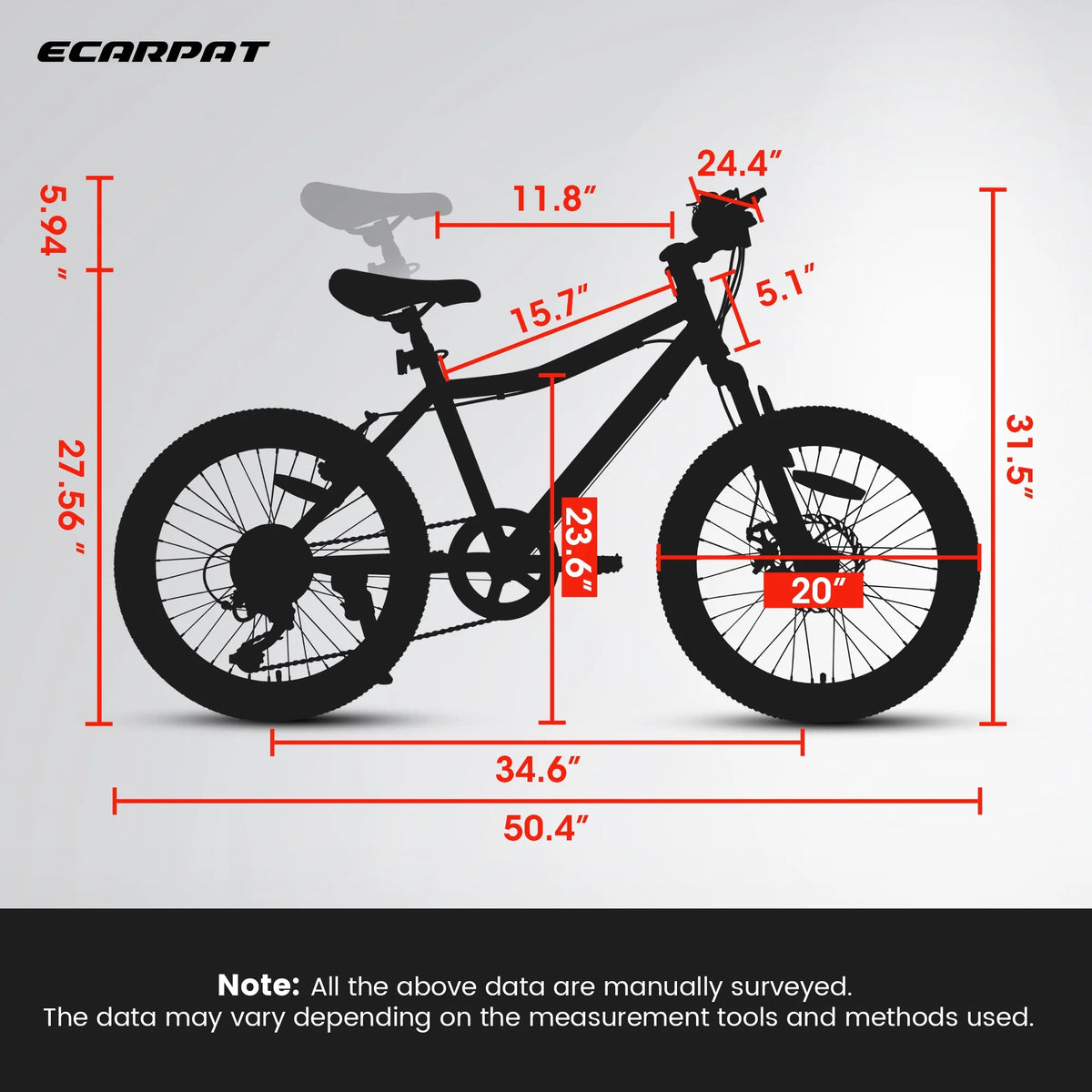20 Inch Kids Mountain Bike I3794