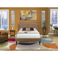 2-Piece Wooden Full Bedroom Set L4415