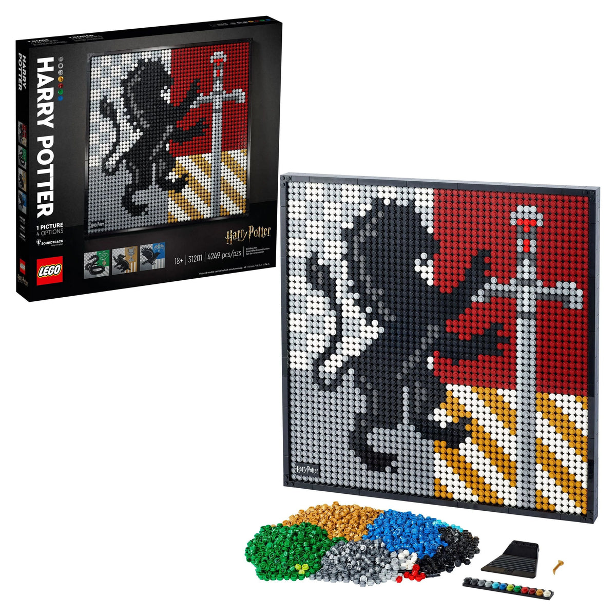 Harry Potter Hogwarts Crests 4,249 Pieces W291