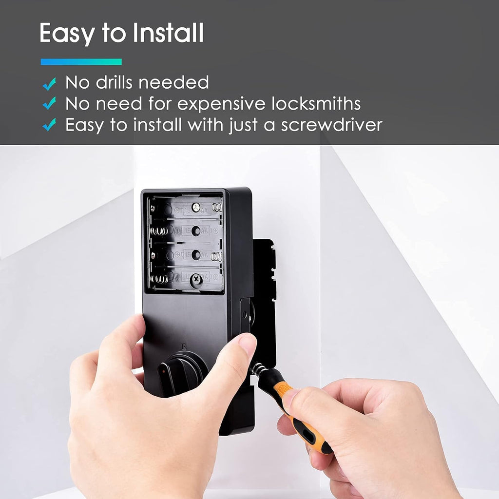 Smart Deadbolt Lock with Bluetooth App and Keypad I58150