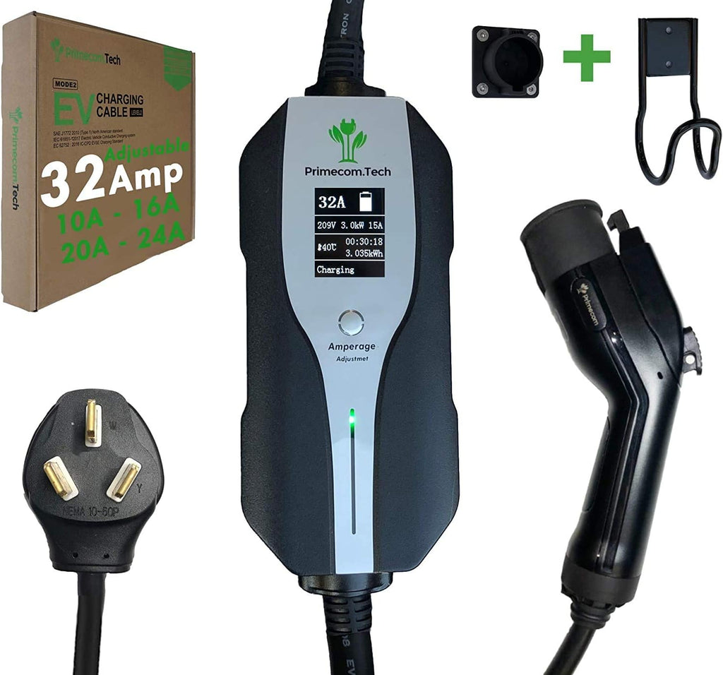 Level 2 Electric Vehicle Charger with 30Ft Cable K511859