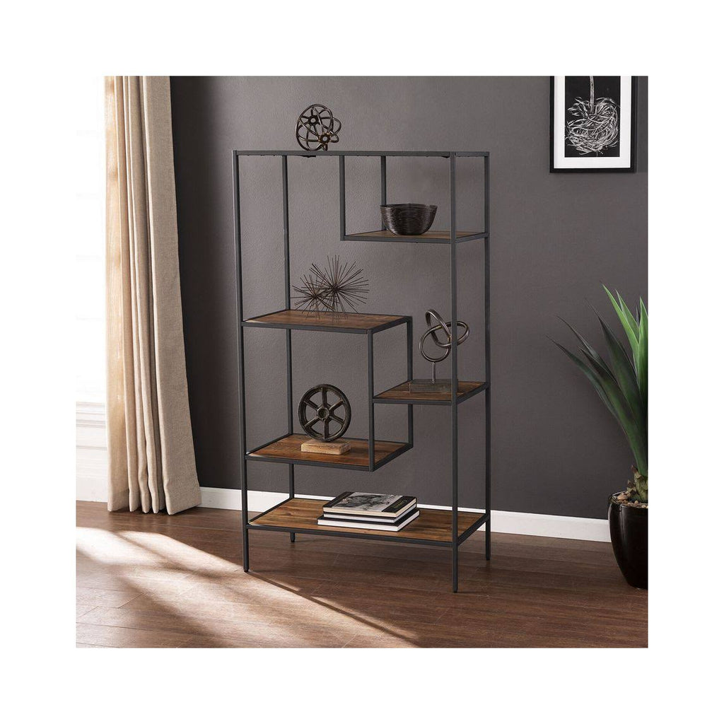 Natural and Gray Etagere Y51607