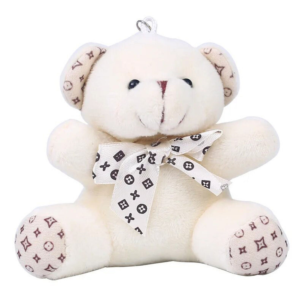 10cm Cream Teddy Bear Plush Toy T716