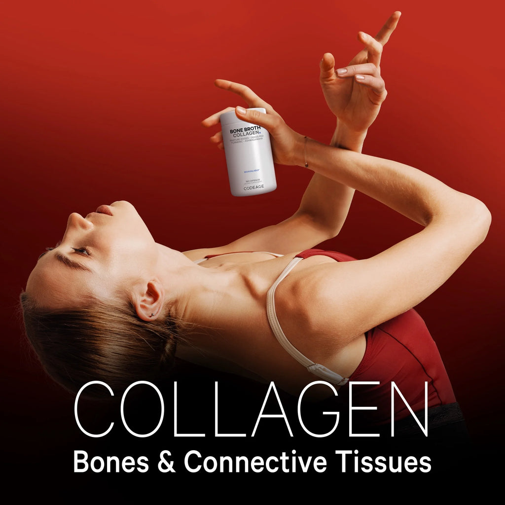 Organic Bovine & Chicken Bone Broth Collagen Capsules R23124