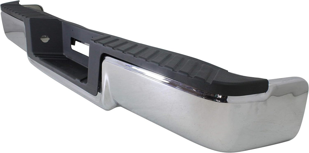Chrome Steel Step Bumper for Ford F-150 2004-2006 D819