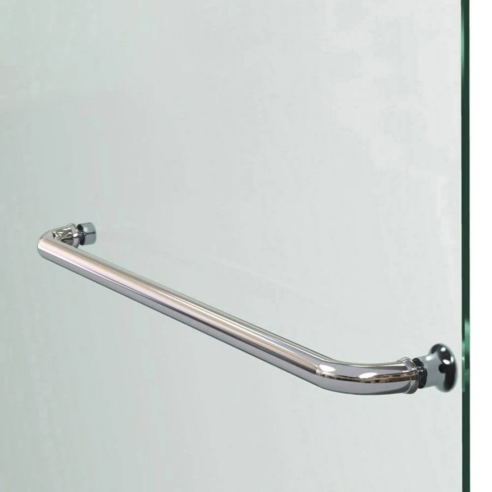 Frameless Shower Door in Brushed Nickel H35435