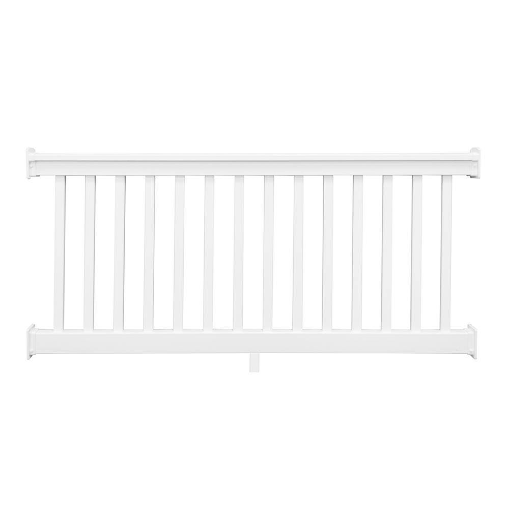 White Vinyl Railing Kit D278360