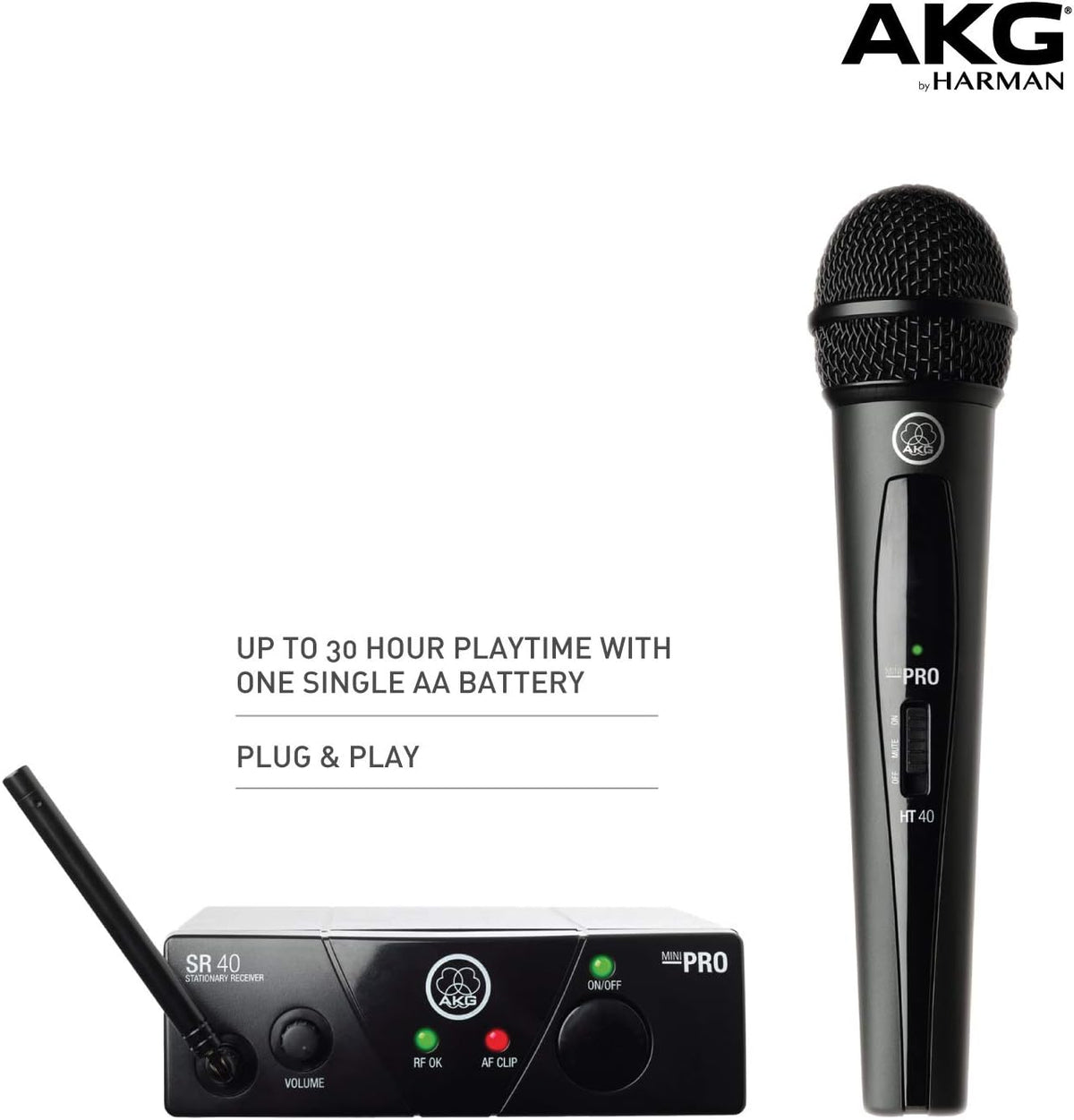 WMS40 Wireless Mini Vocal Microphone Set X157