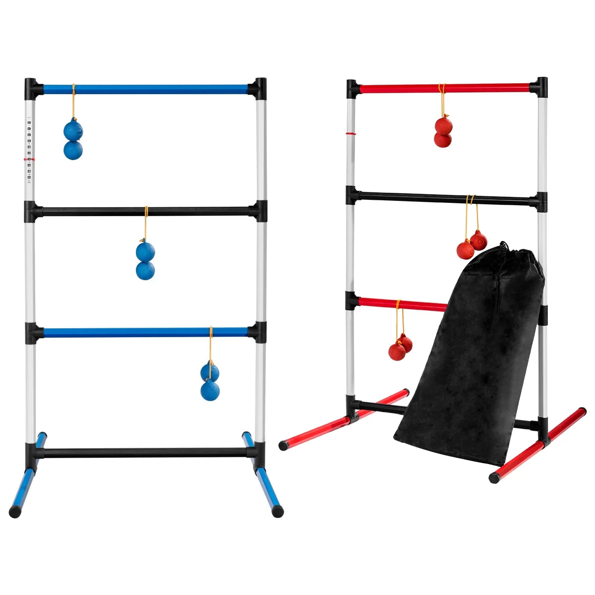 Portable Ladder Toss Set 12 Balls Outdoor Game Set J919110
