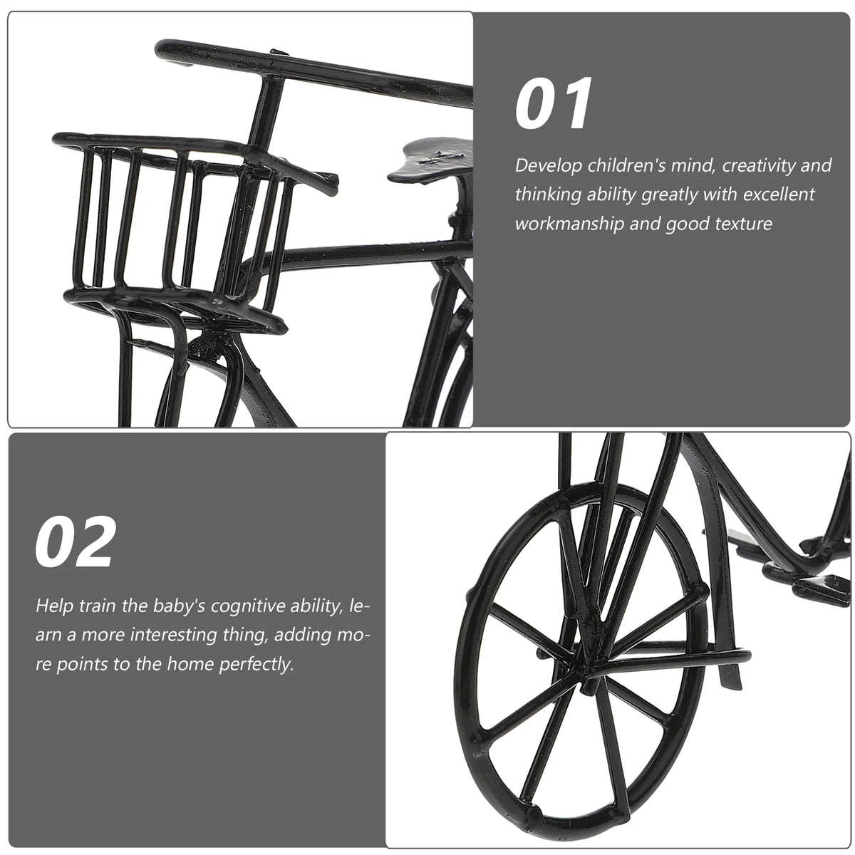 Miniature Metal Bike Decorations G69122