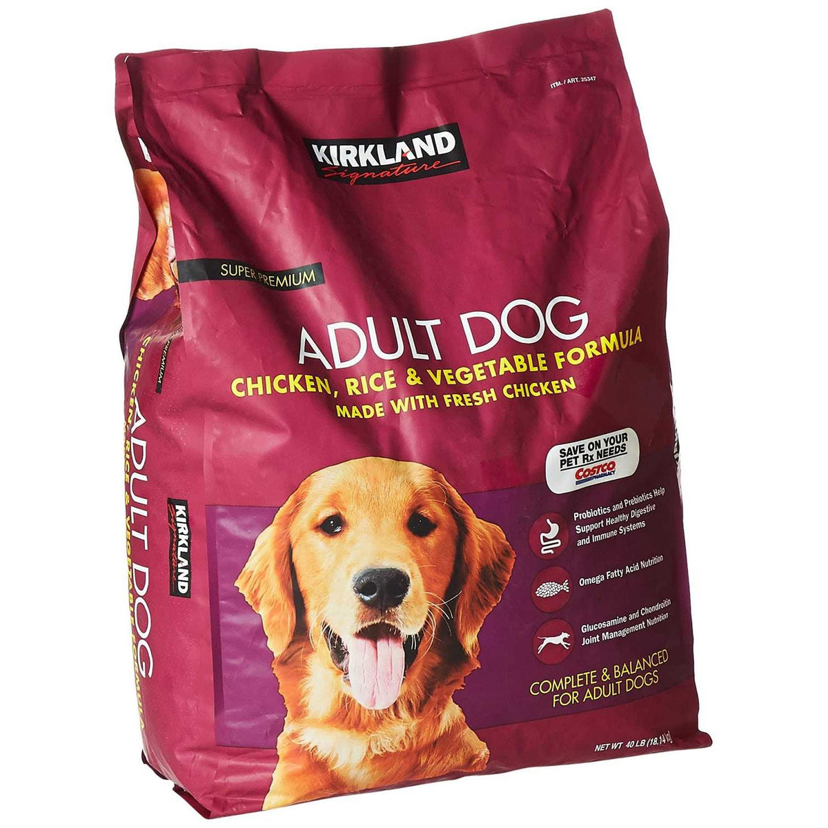 Chicken Rice Vegetable Dog Food G449114