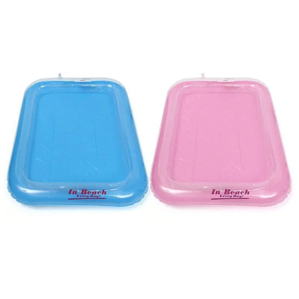 Pink Inflatable Sand Toy Tray O940618