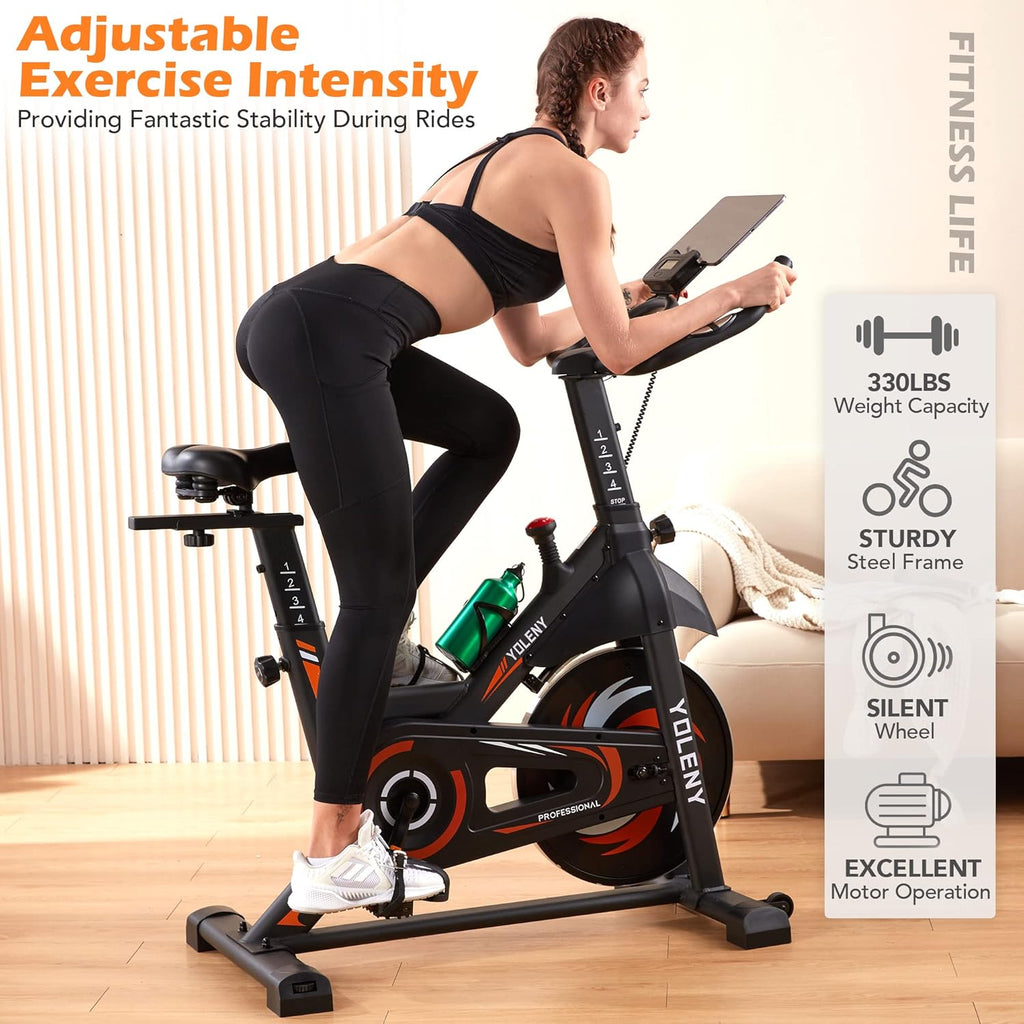 Exercise Bike with Magnetic Resistance and Digital Monitor U6564