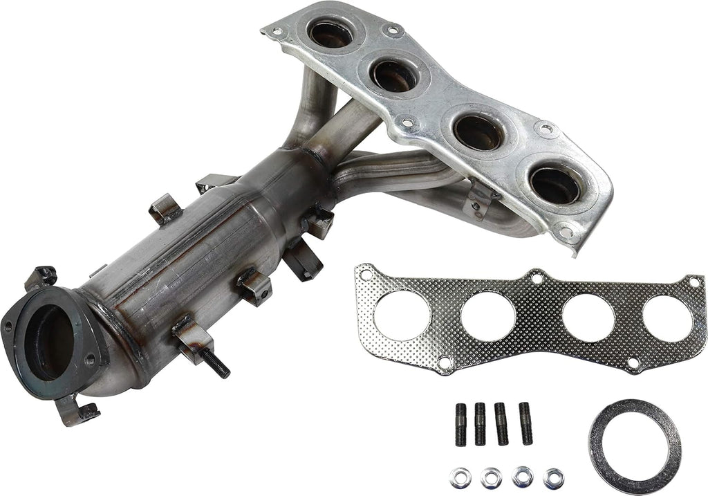 Front Catalytic Converter with Exhaust Manifold O2070