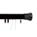 Black Finish Decorative Traverse Rod B19280