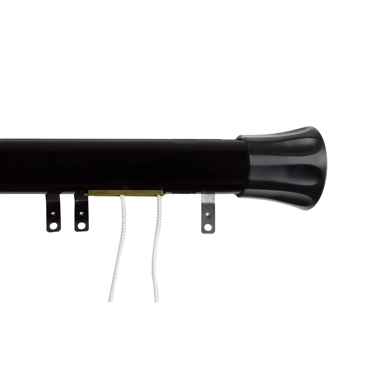 Black Finish Decorative Traverse Rod B19280