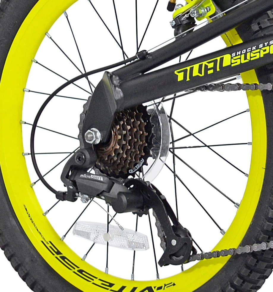20 inch Boy's Mountain Bike Yellow/Black N107521