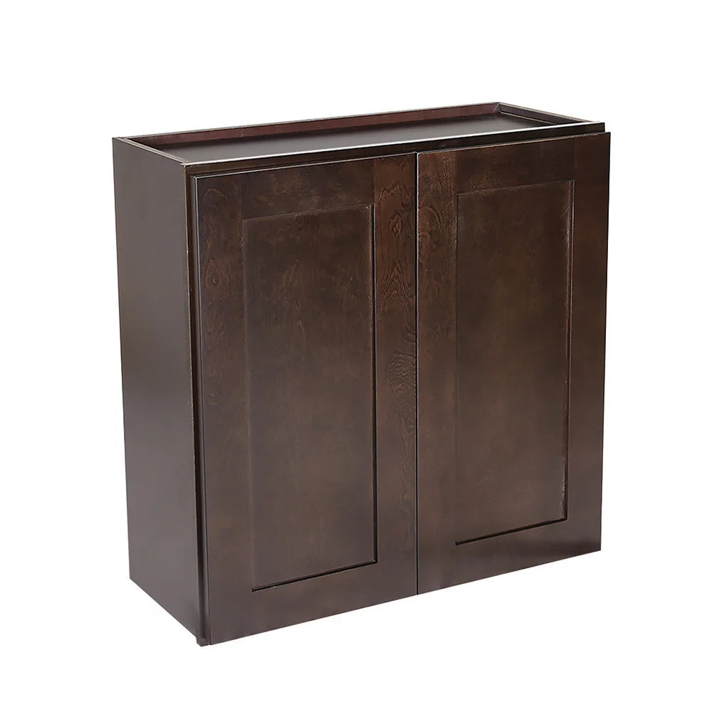 Espresso Shaker Wall Kitchen Cabinet 30x30x12 U2652