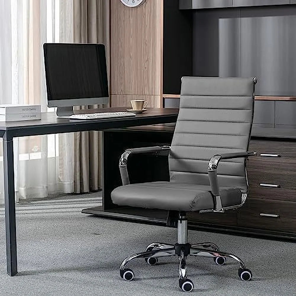 Ergonomic High Back PU Leather Office Chair H999590