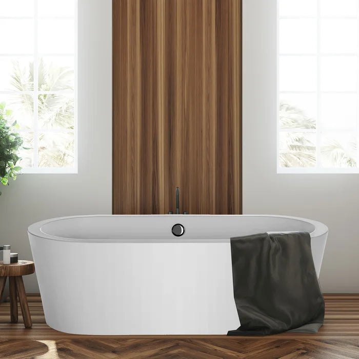 59 Freestanding Soaking Bathtub M3616