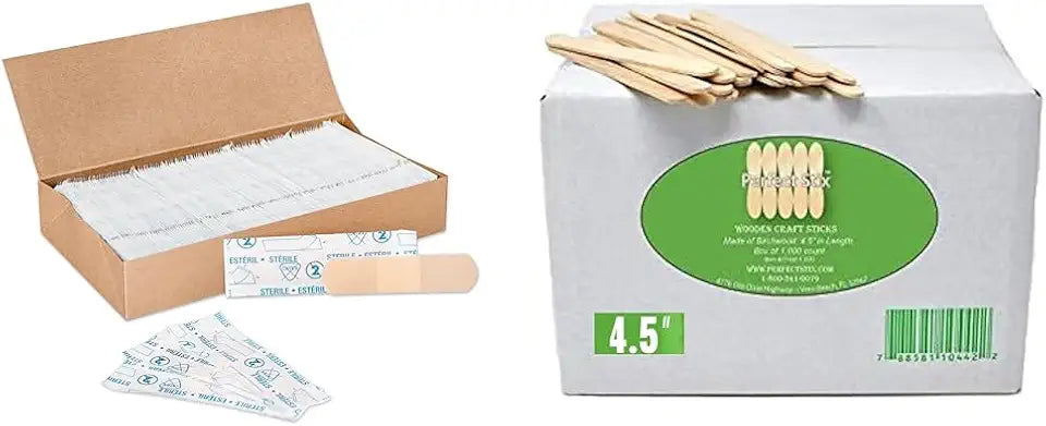 Adhesive Bandages 1500 + 1000 4.5" Craft Sticks P995670