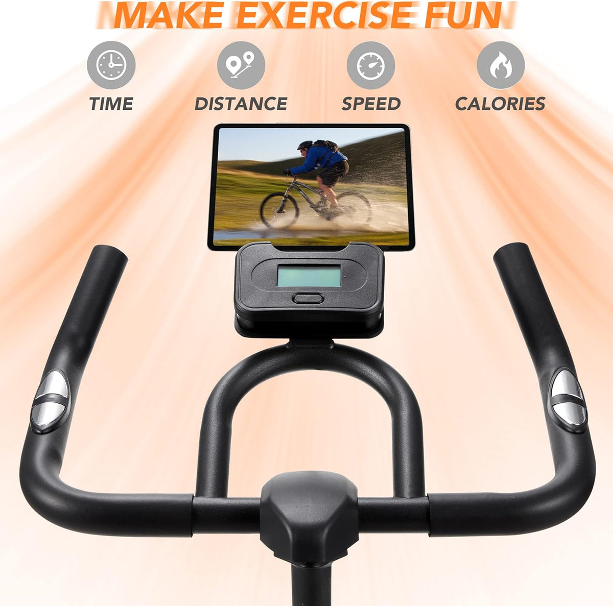 Exercise Bike with Magnetic Resistance and Digital Monitor U6564