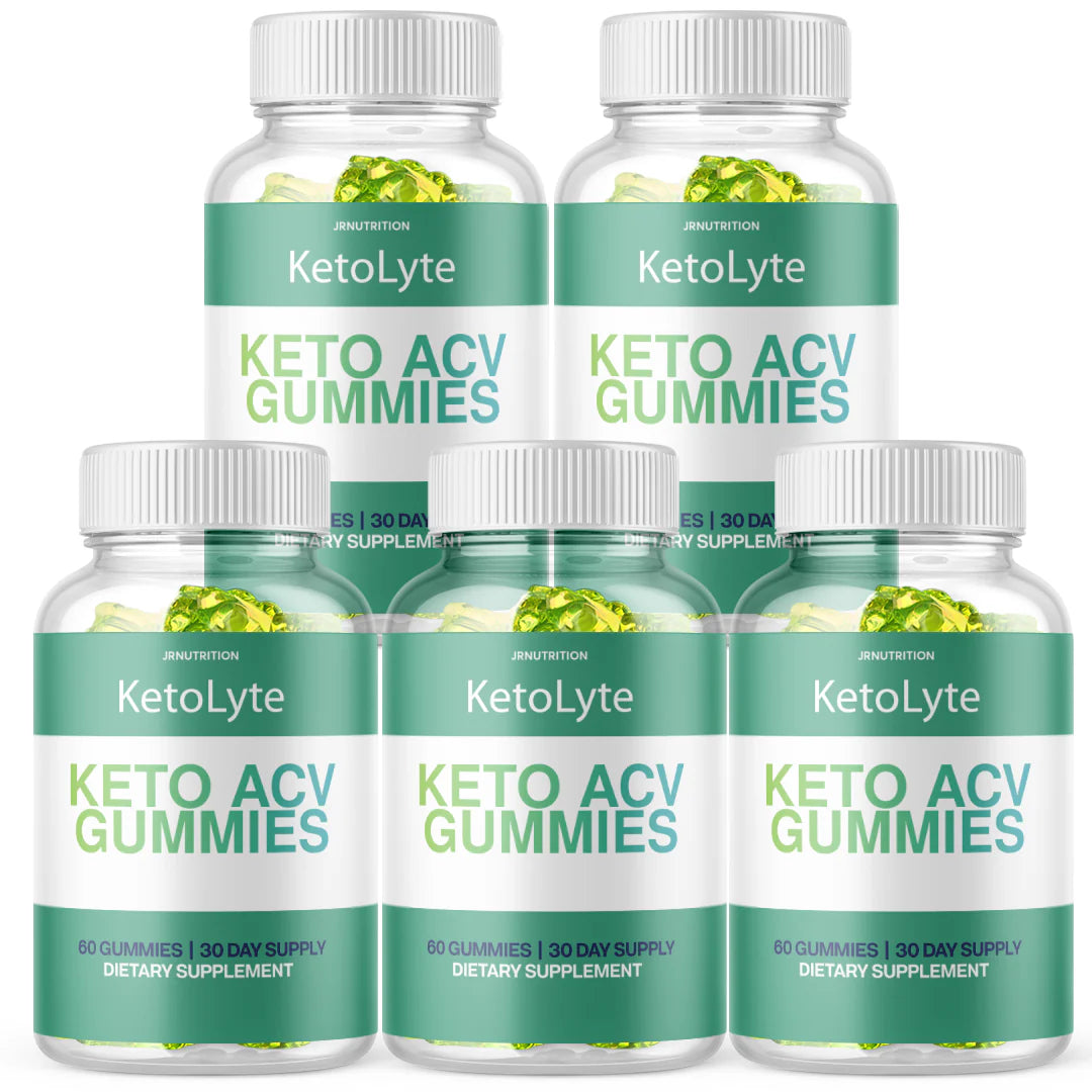 Keto ACV 1000mg Gummies 5 Bottles K78571