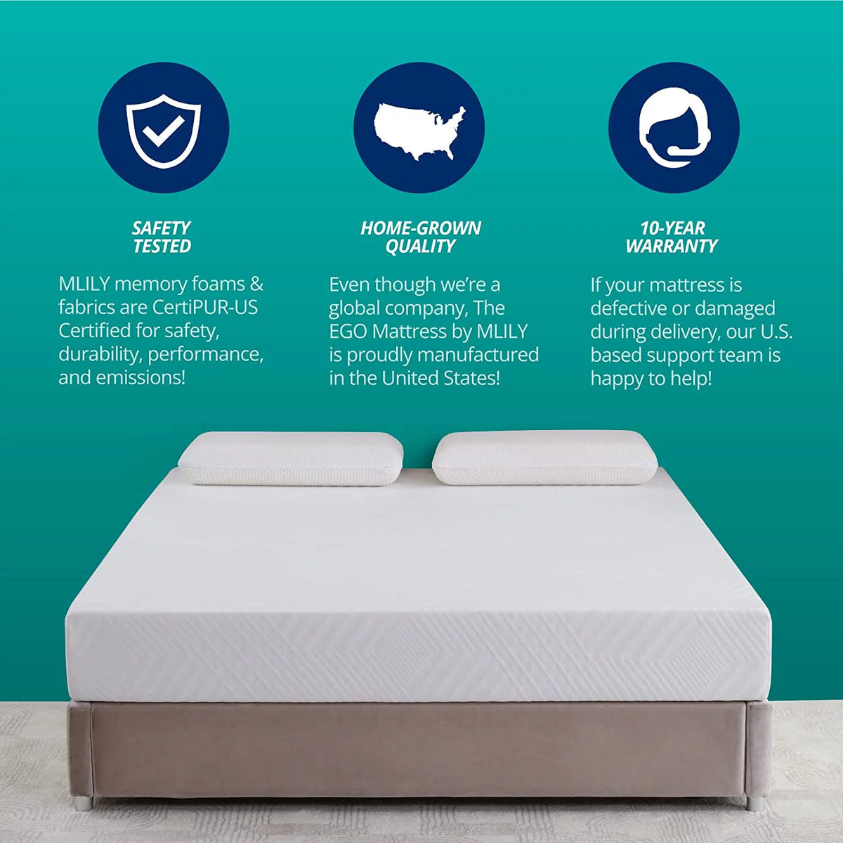 8 inch Memory Foam Mattress Full Size A6558