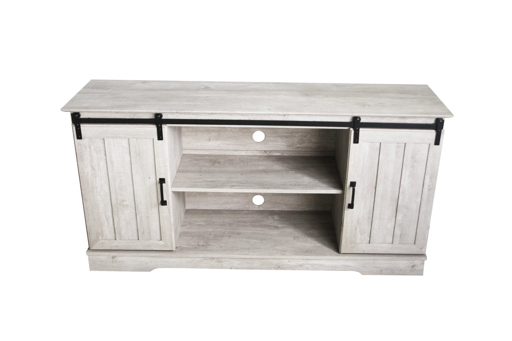 Wood Gray TV Stand Y220928