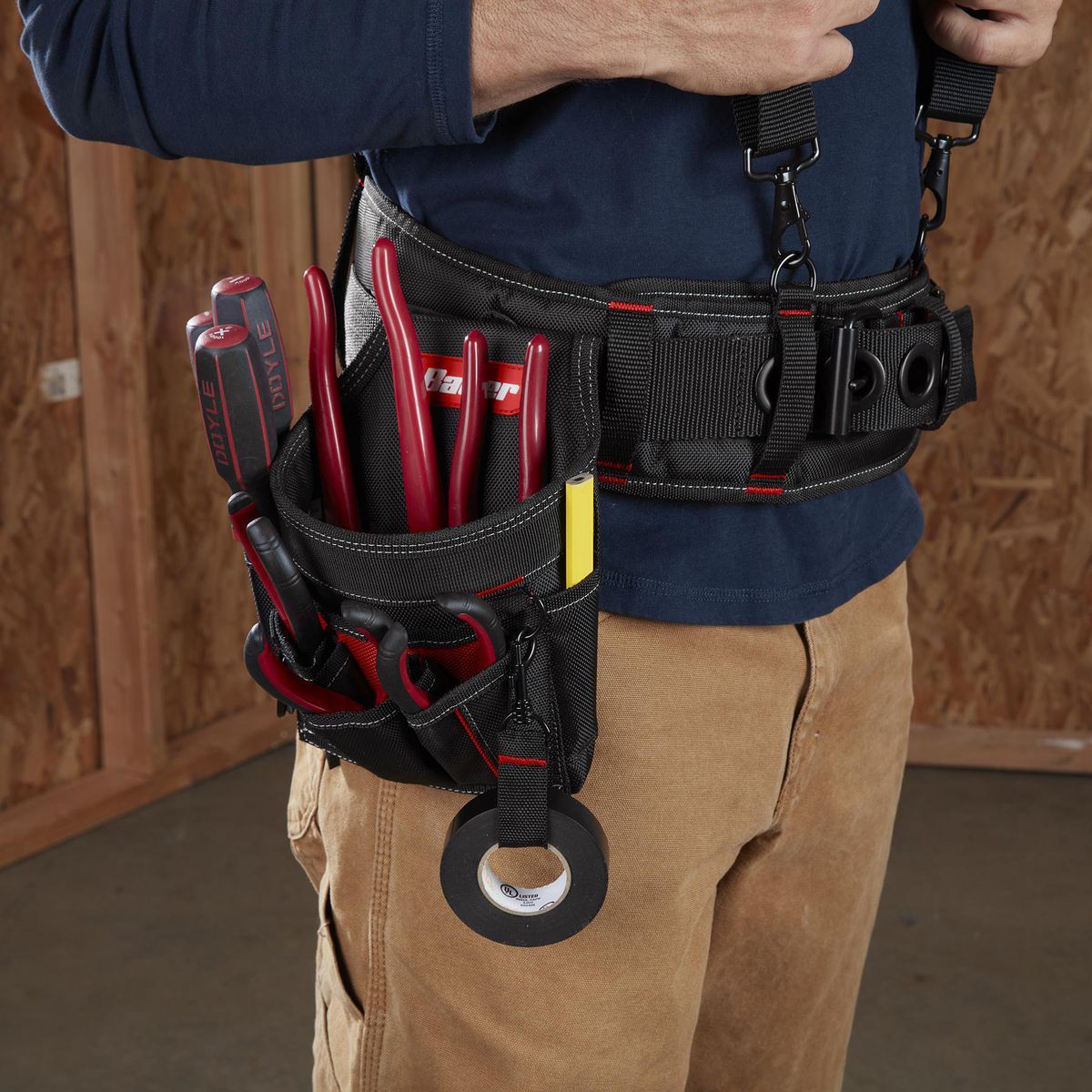 14-Pocket Electricians Pouch R365