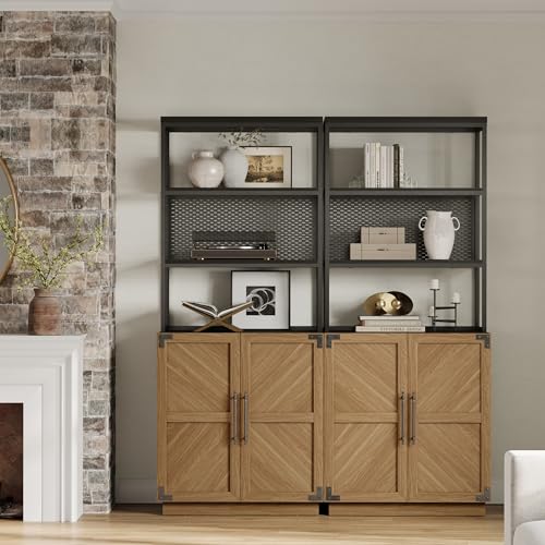 5 Tier Bookcase with Door Z5589