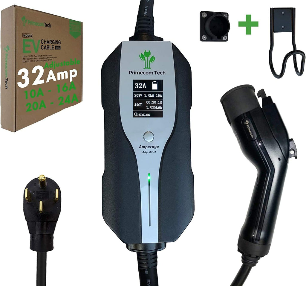 Level 2 Electric Vehicle Charger with 30Ft Cable K511859