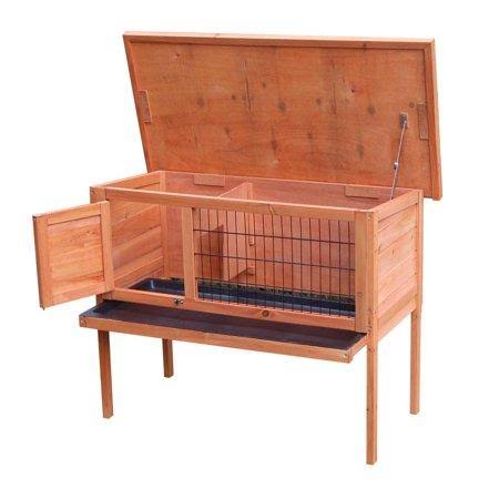 36 inch Wooden Pet Hutch House Rabbit Cage W769