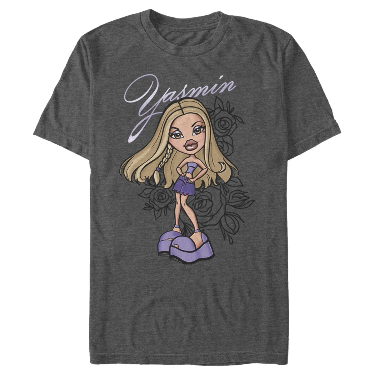 Charcoal Heather Graphic Tee 3X Large V162