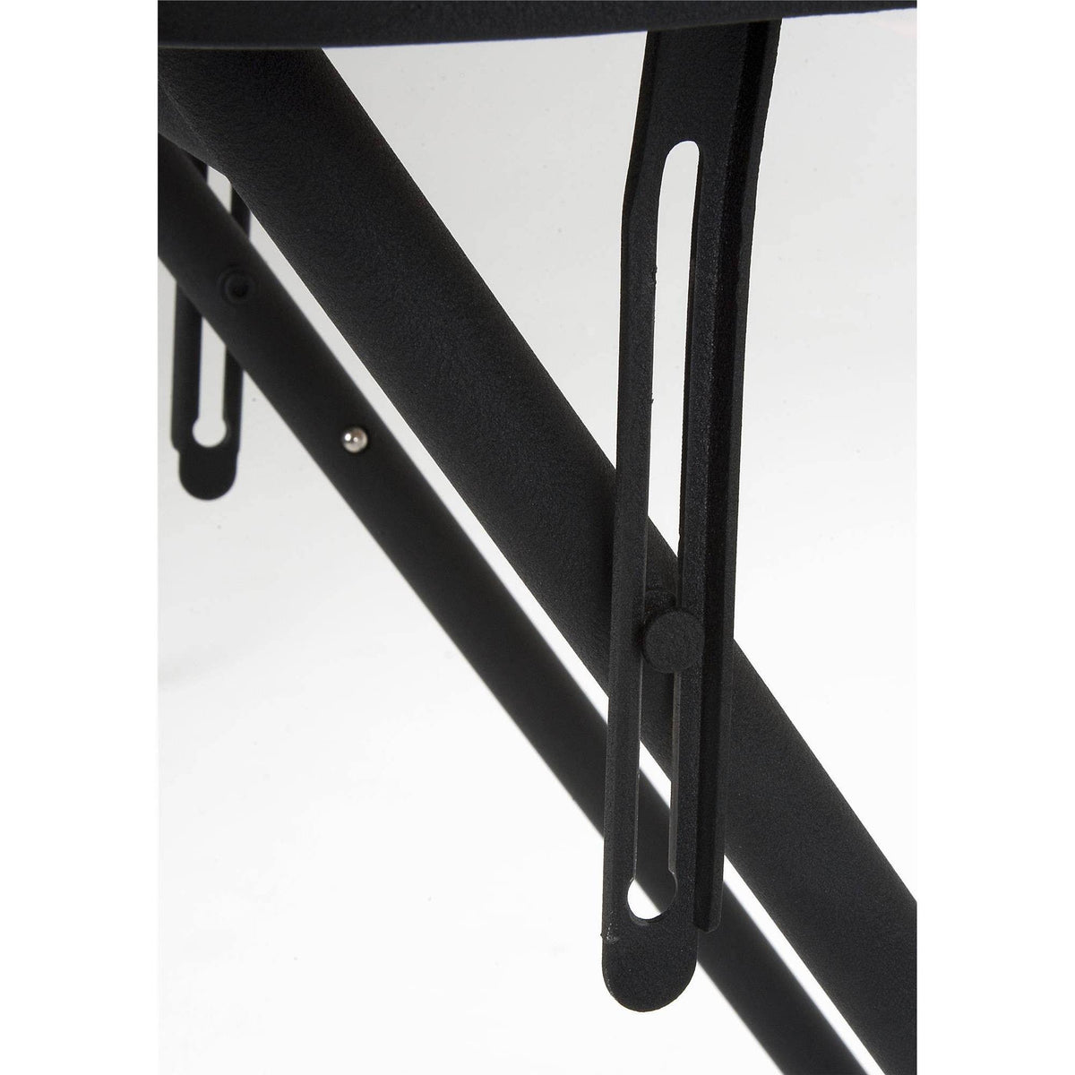 Adjustable Height PVC Top Table Black B211