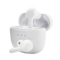 White Wireless Stereo Headphones with Active Noise Canceling C1077