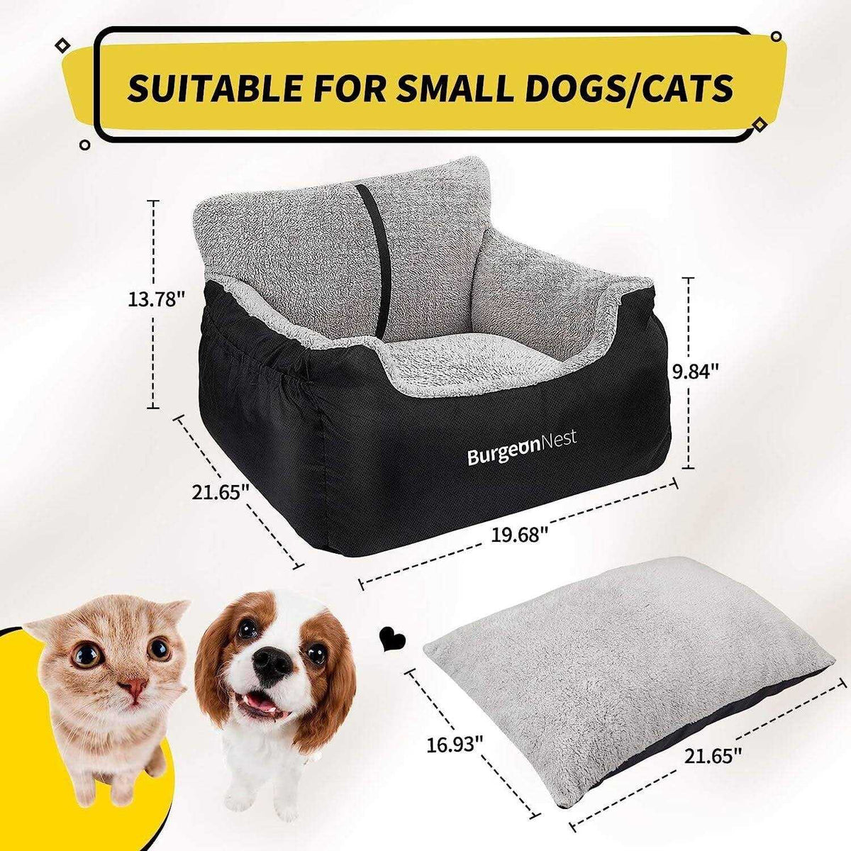 Dog Car Seat for Small Dogs V309345