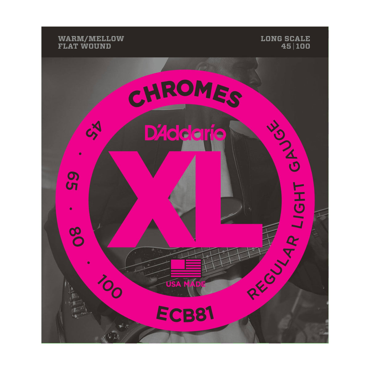 Chromes Bass Strings Light 45-100 Long Scale Q443630