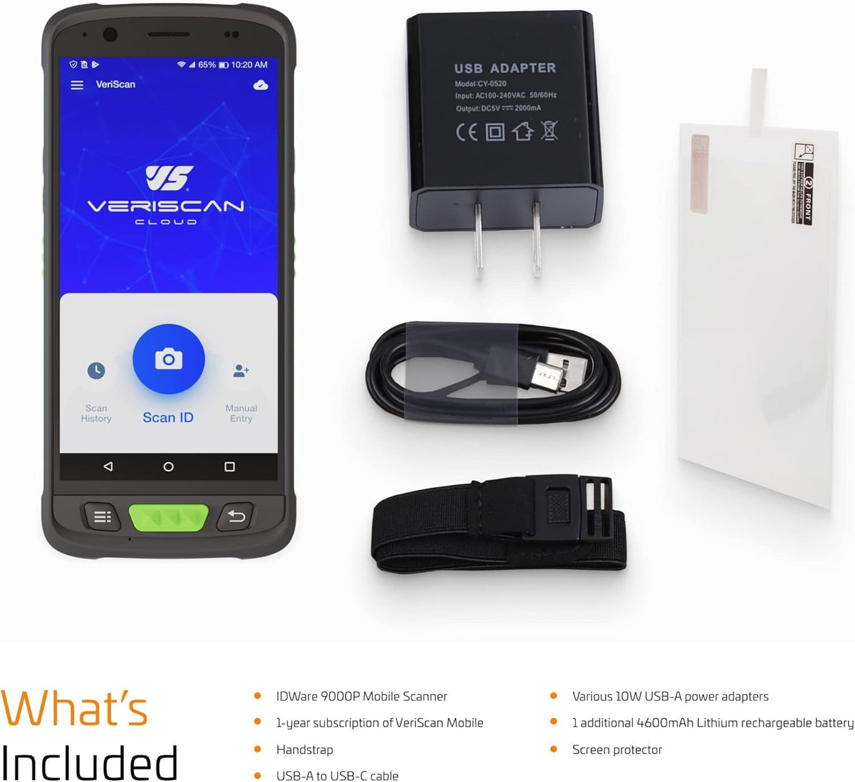 ID & Passport Scanner with Mobile Software R87339