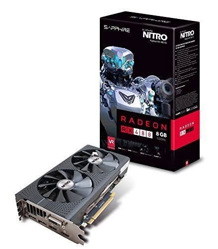 Nitro Radeon RX 480 8g OC Graphic Card C256